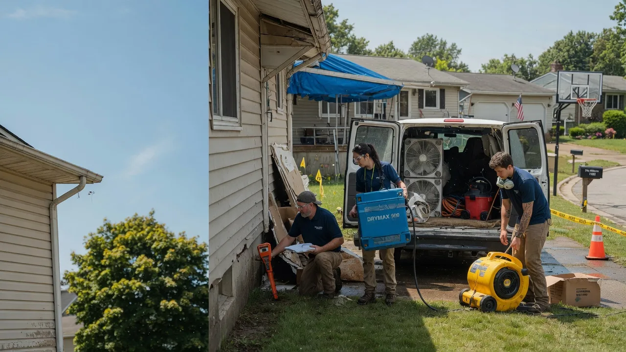 Ceiling Leak Cleanup in Neosho, WI near me